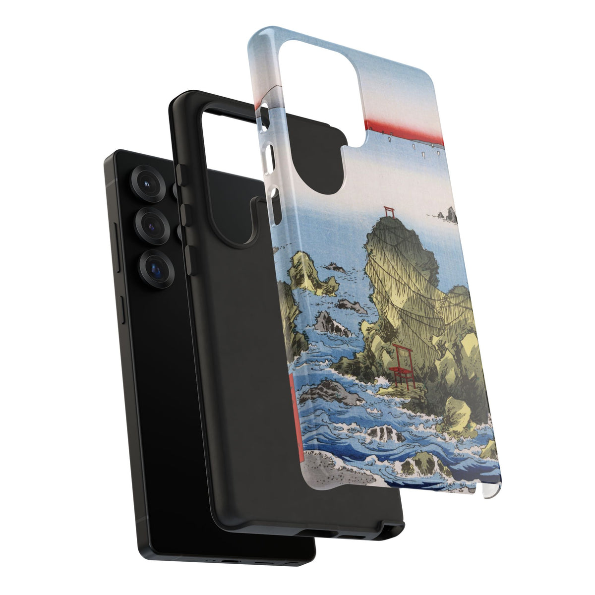 Futamigaura in Ise Province by Utagawa Hiroshige - Samsung Tough Case