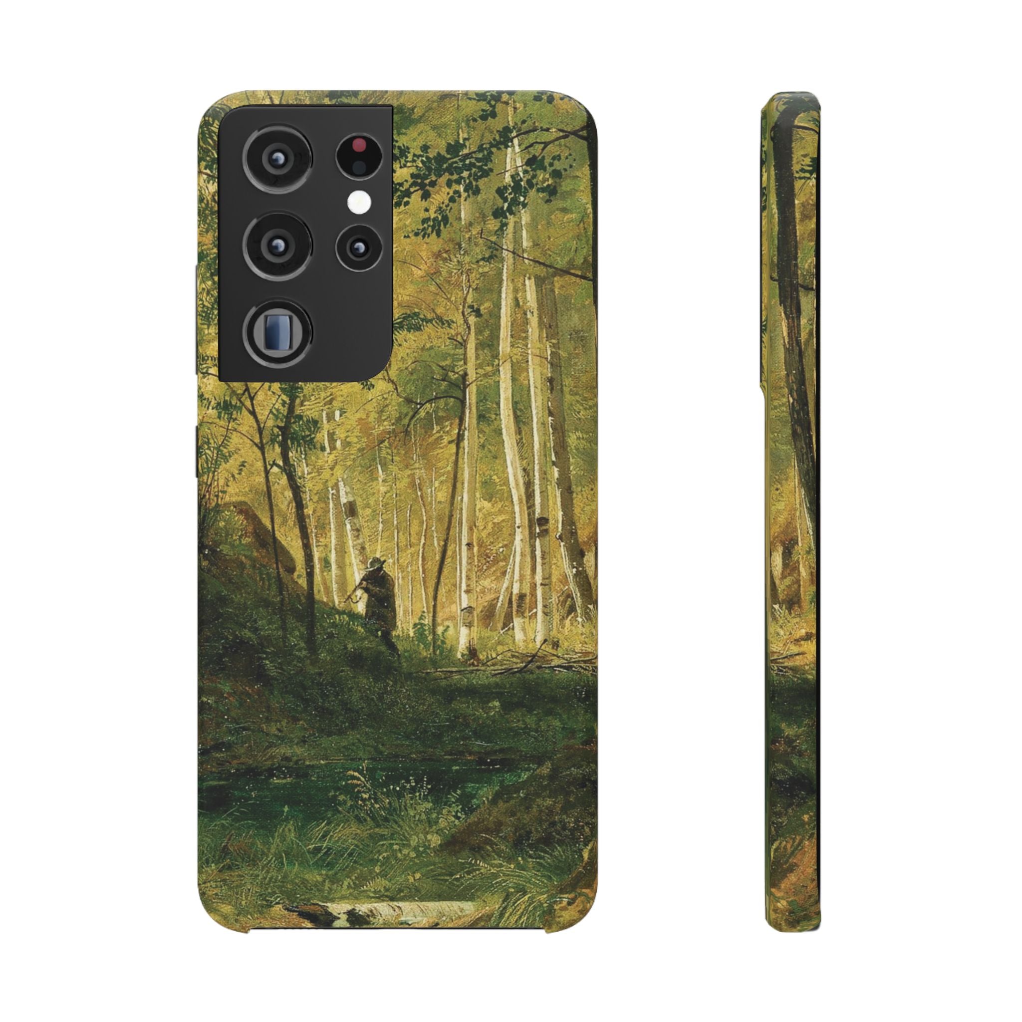 Landscape with a Hunter Valaam Island by Ivan Ivanovich Shishkin - Samsung Slim Case