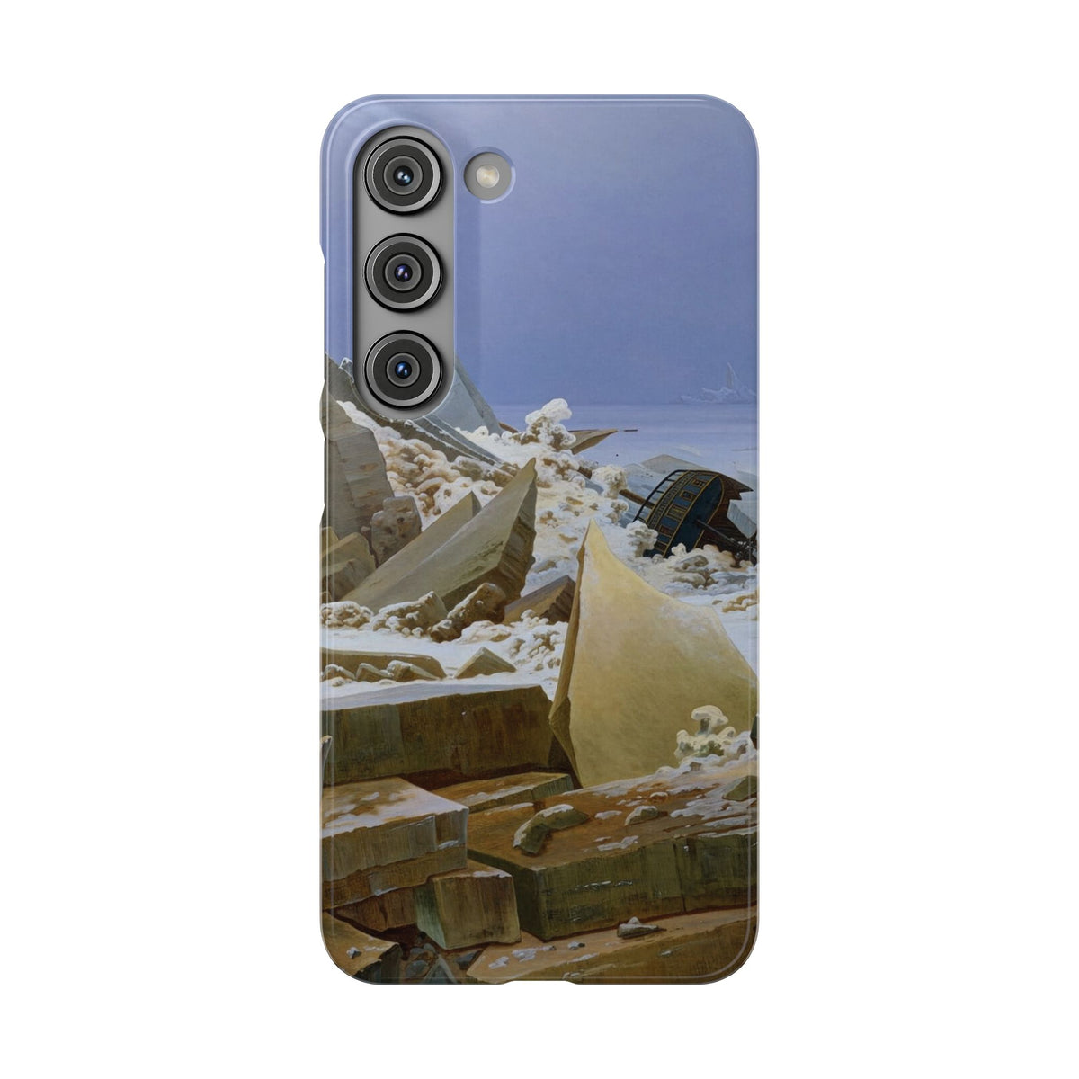 The Sea of Ice by Caspar David Friedrich - Samsung Slim Case