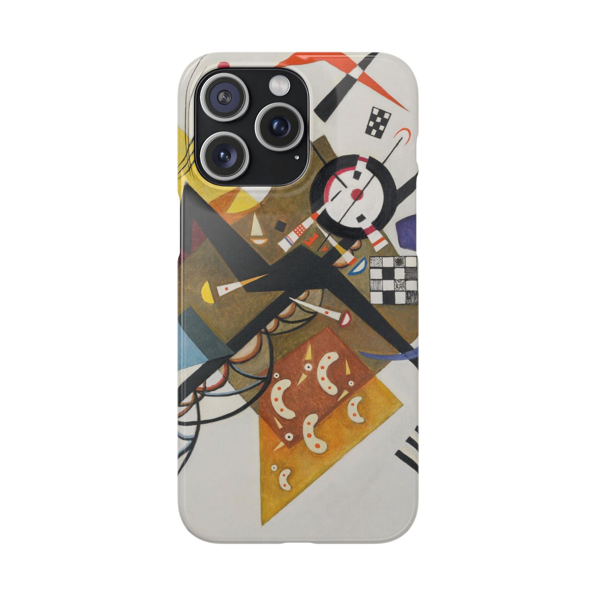 On White II by Vasily Kandinsky - iPhone Slim Case