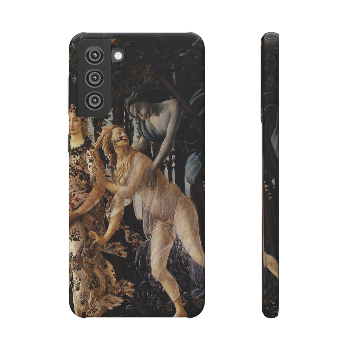 Flora and Zephyr from Primavera by Sandro Botticelli - Samsung Slim Case