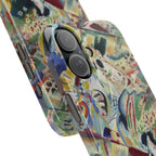 Panel for Edwin R. Campbell No. 4 by Vasily Kandinsky - iPhone Slim Case
