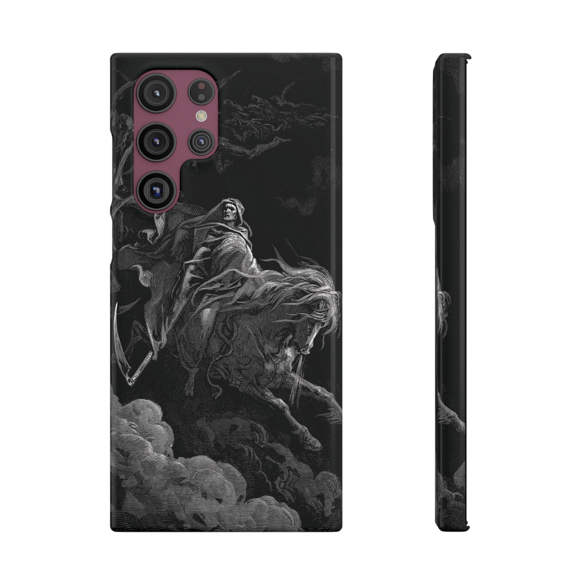 Death on the Pale Horse by Gustave Dore - Samsung Slim Case