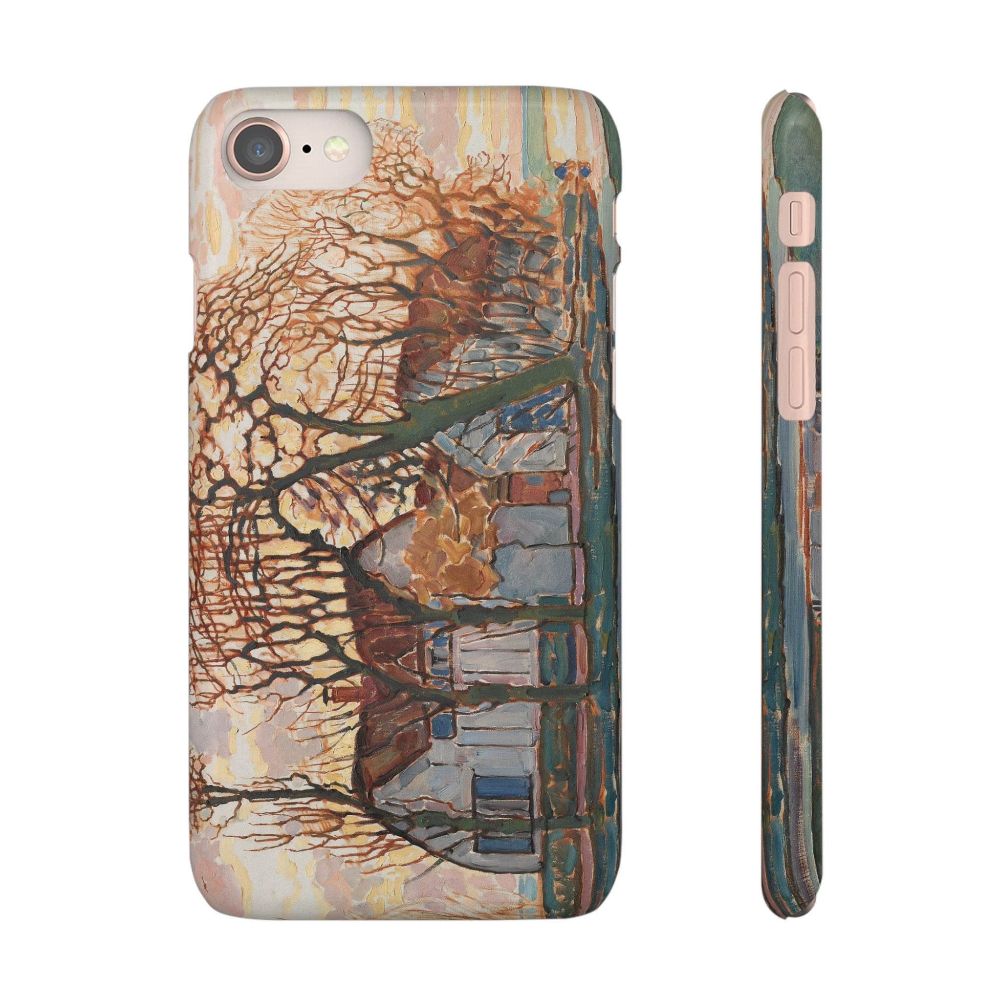 Farm near Duivendrecht by Piet Mondrian - iPhone Slim Case