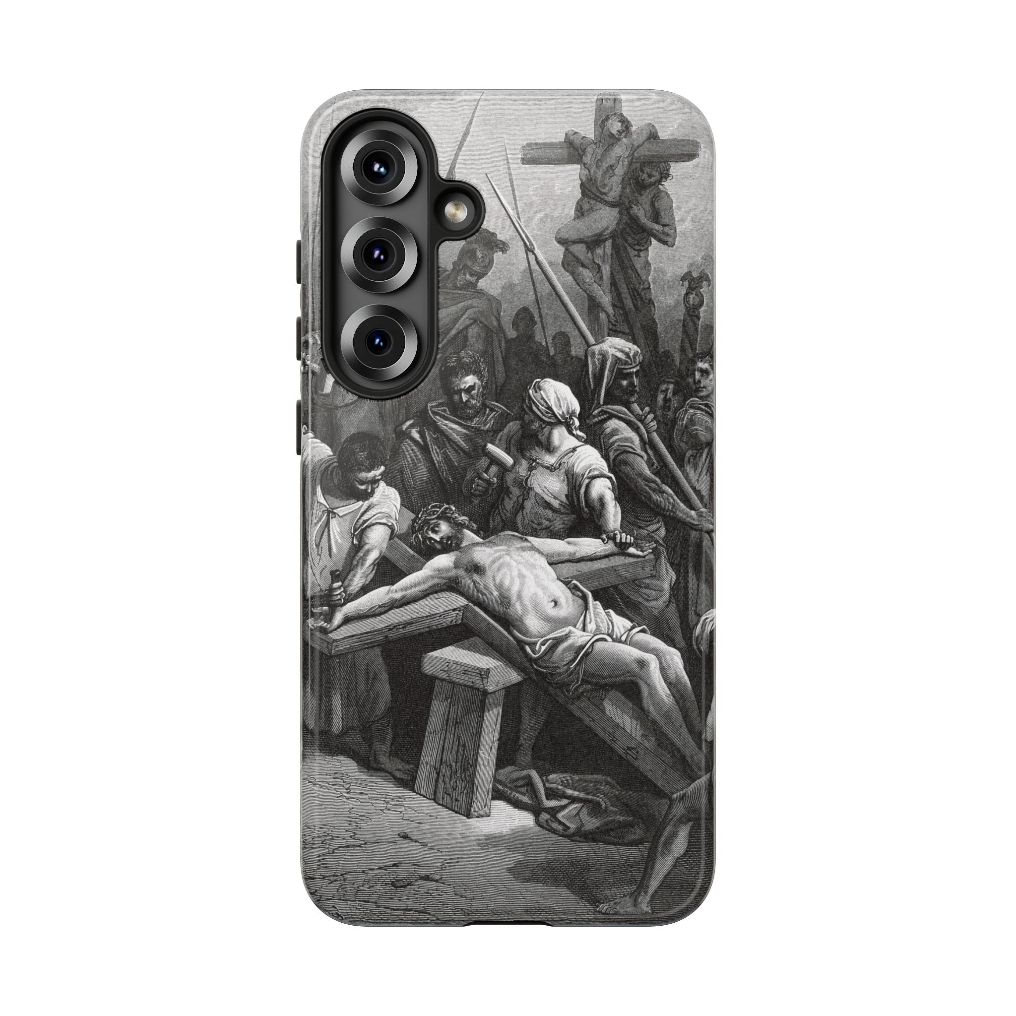 Crucifixion of Jesus by Gustave Doré - Samsung Tough Case