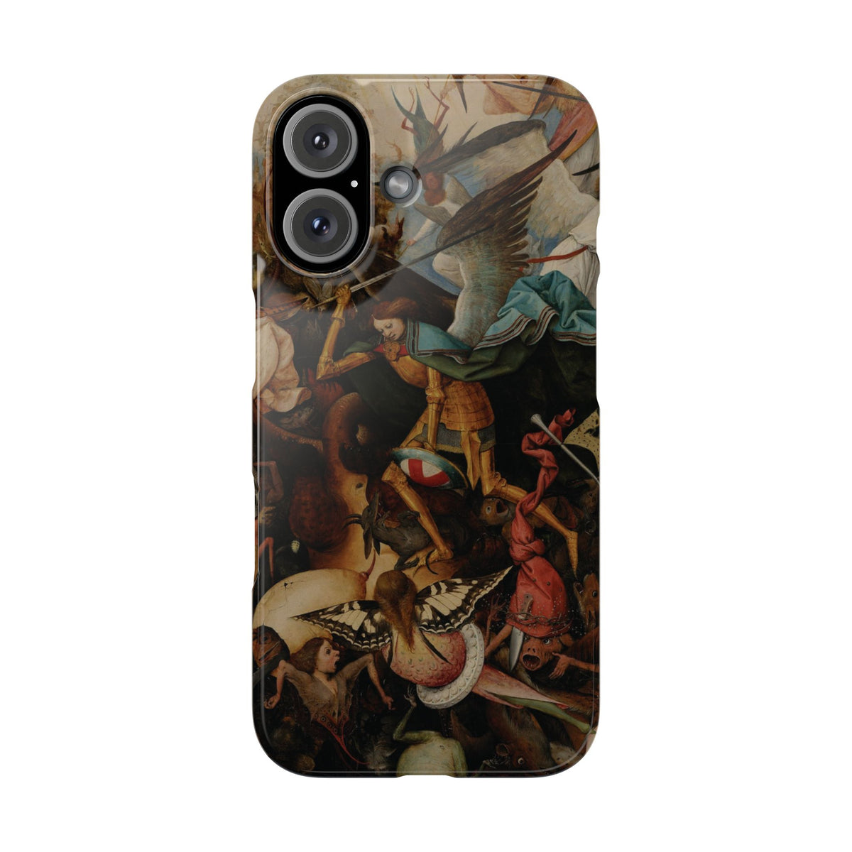 The Fall of the Rebel Angels by Pieter Bruegel the Elder - iPhone Slim Case