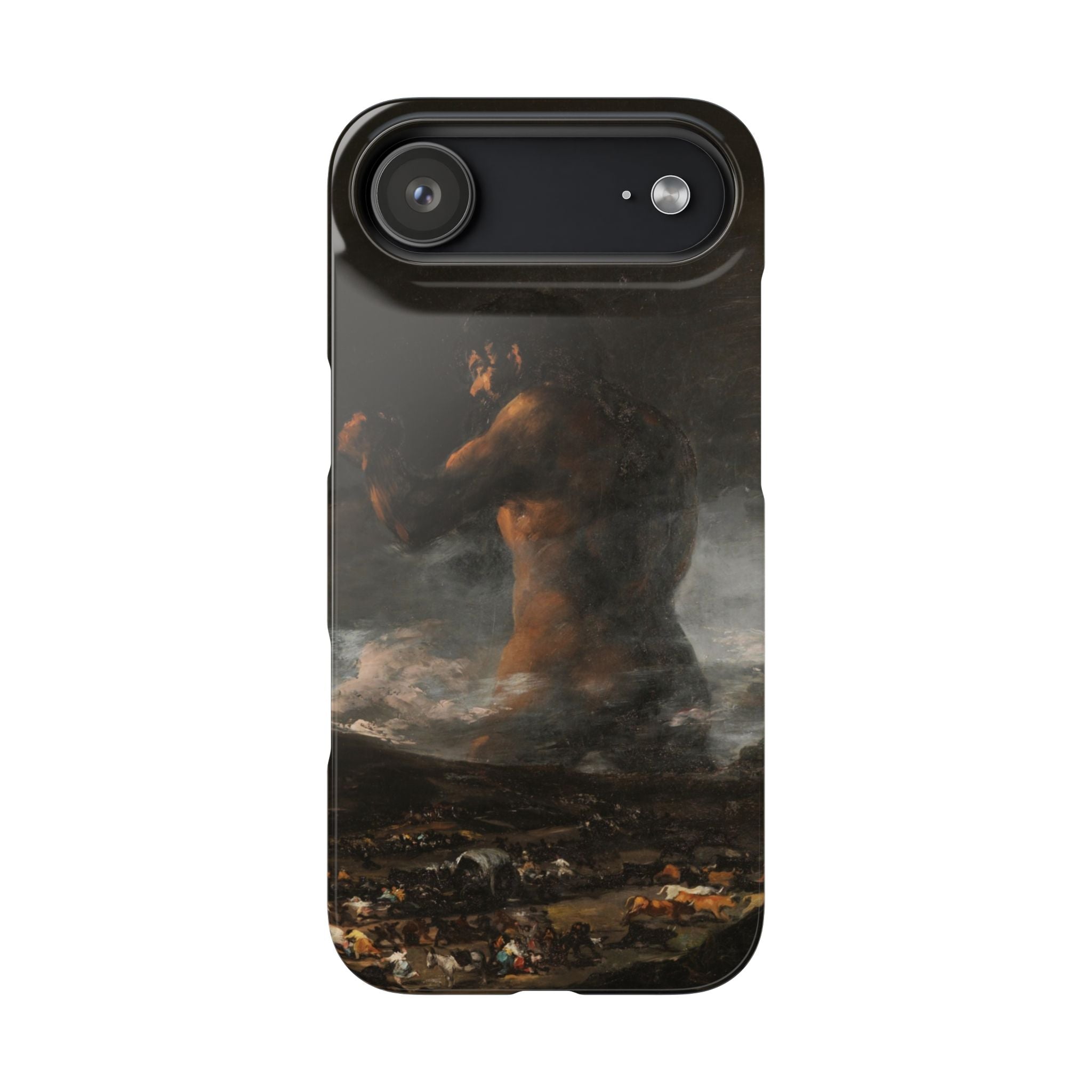 The Colossus by Francisco de Goya - iPhone Slim Case