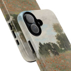 The Poppy Field by Claude Monet - iPhone Tough Case
