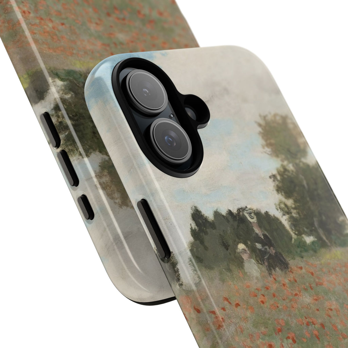 The Poppy Field by Claude Monet - iPhone Tough Case