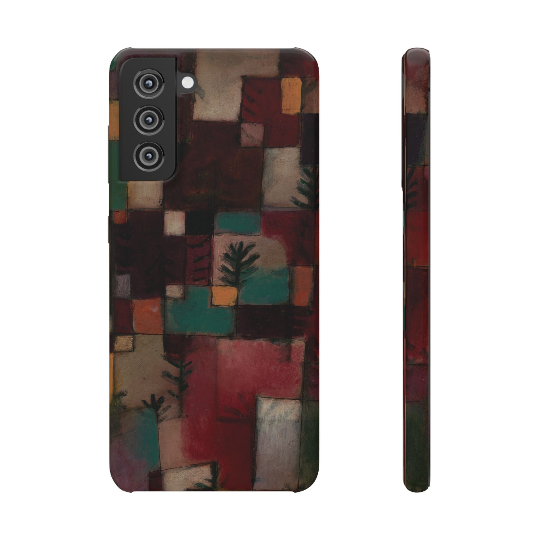Redgreen and Violet-Yellow Rhythms by Paul Klee - Samsung Slim Case