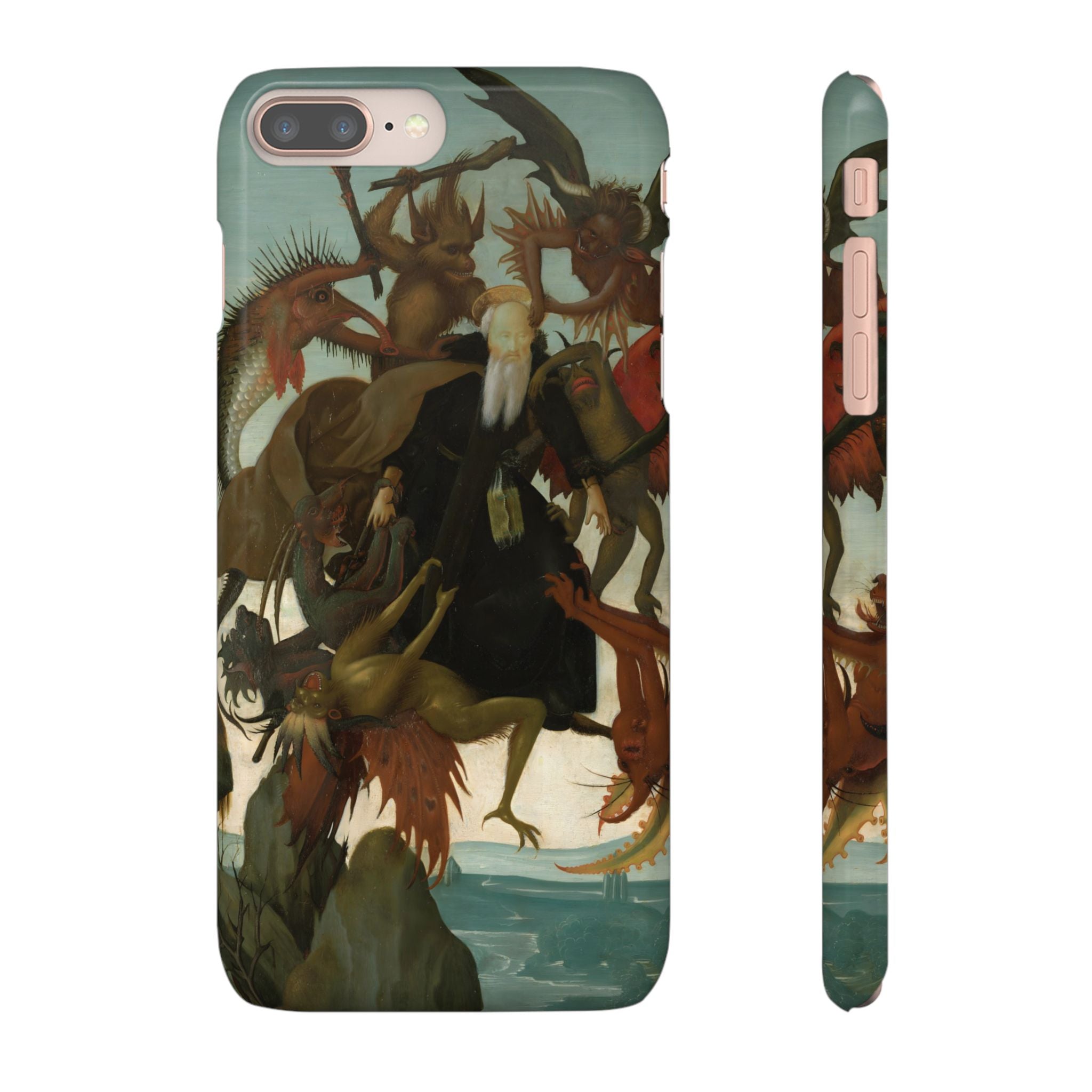 The Torment of Saint Anthony by Michelangelo Buonarroti - iPhone Slim Case