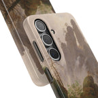 Rocky Landscape in the Elbe Sandstone Mountains by Caspar David Friedrich - Samsung Slim Case