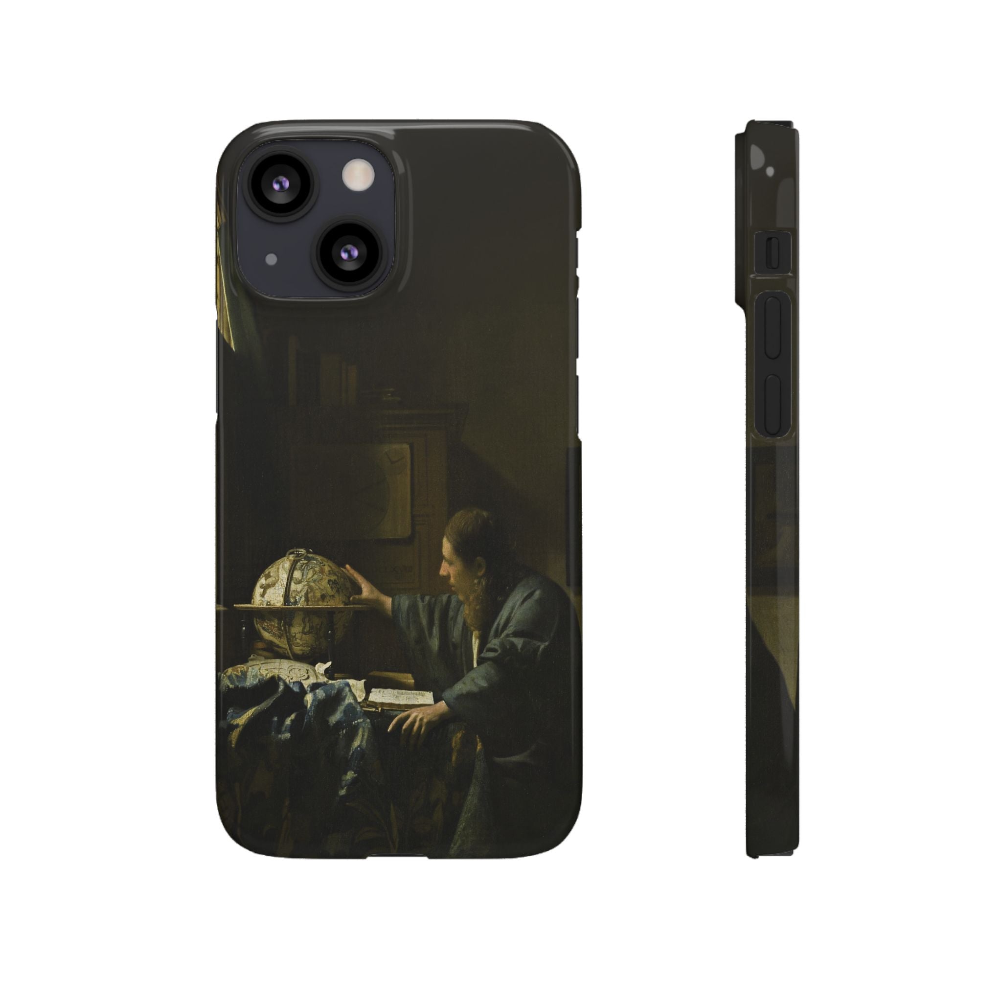 The Astronomer by Johannes Vermeer - iPhone Slim Case