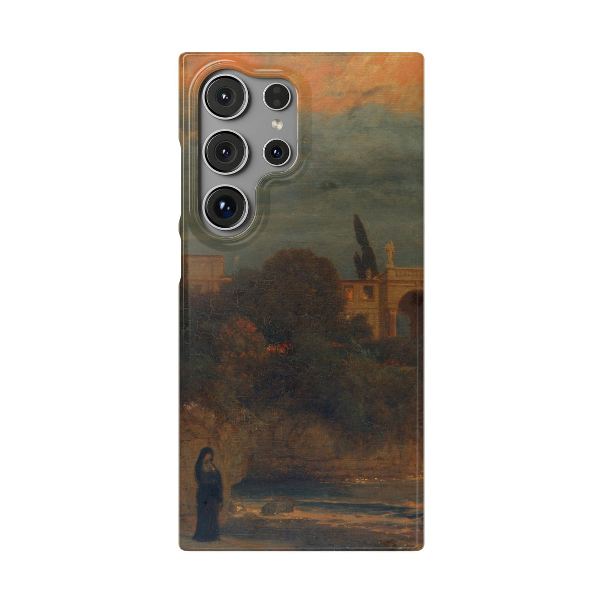 Villa by the Sea by Arnold Böcklin - Samsung Slim Case