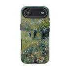 Woman with a Parasol in a Garden by Pierre Auguste Renoir - iPhone Tough Case