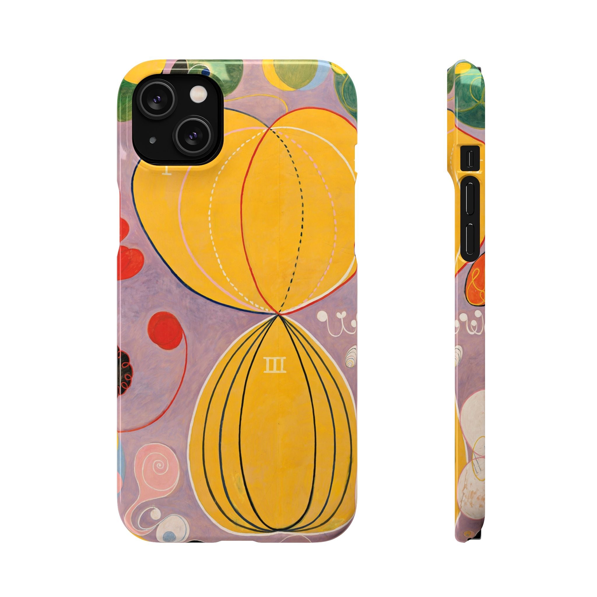 The Ten Largest No. 7, Adulthood by Hilma af Klint - iPhone Slim Case