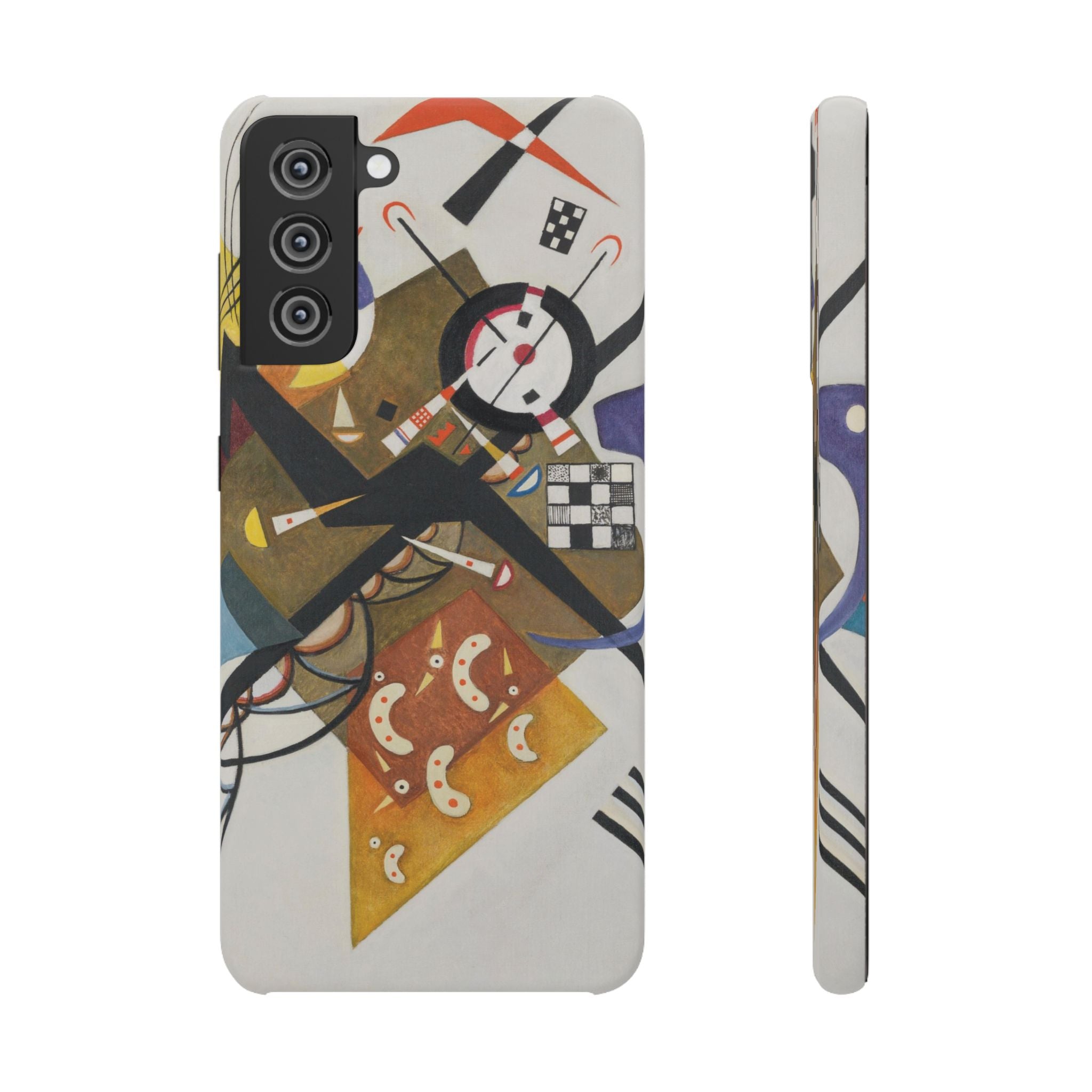 On White II by Vasily Kandinsky - Samsung Slim Case