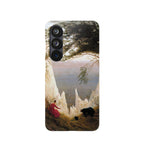 Chalk Cliffs on Rügen by Caspar David Friedrich - Samsung Slim Case