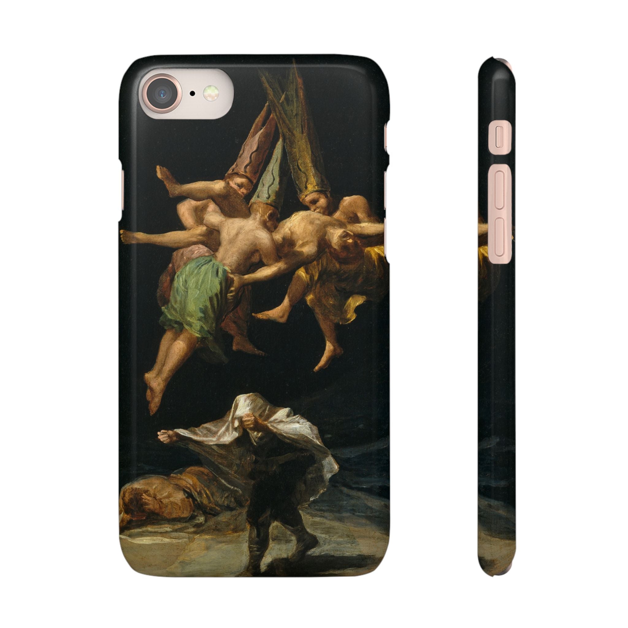 Witches’ Flight by Francisco de Goya - iPhone Slim Case