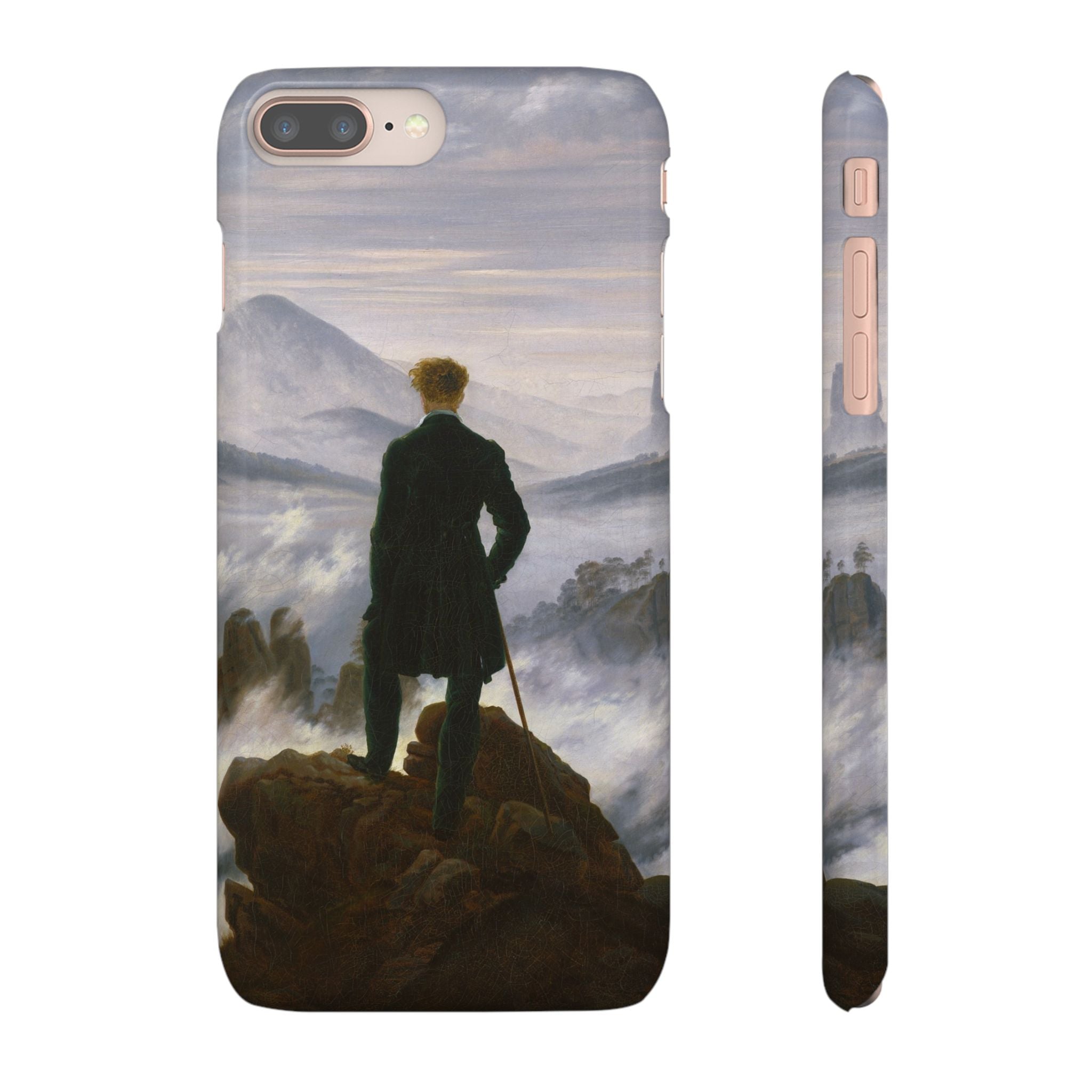 The Wanderer above the Sea of Fog by Caspar David Friedrich - iPhone Slim Case