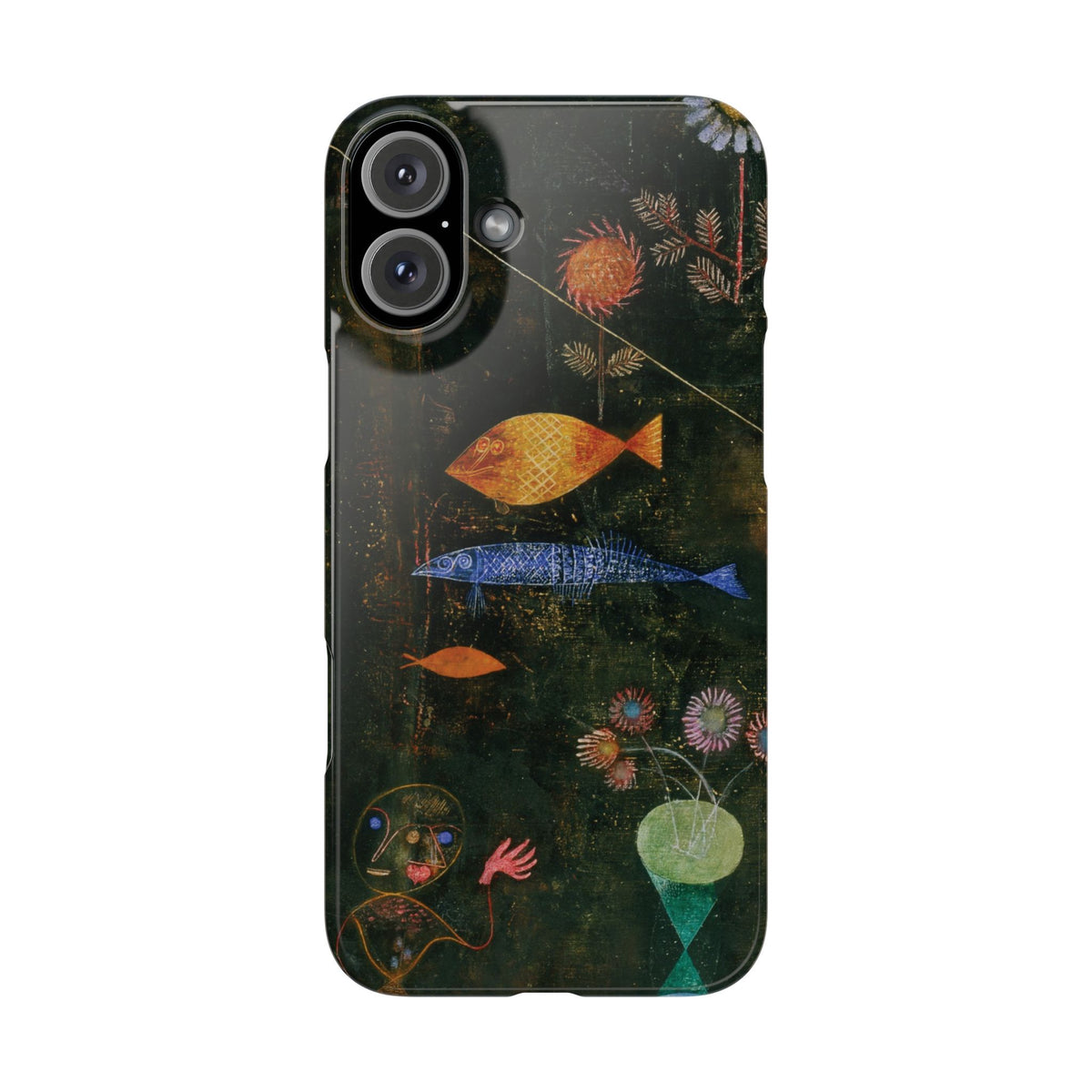 Fish Magic by Paul Klee - iPhone Slim Case