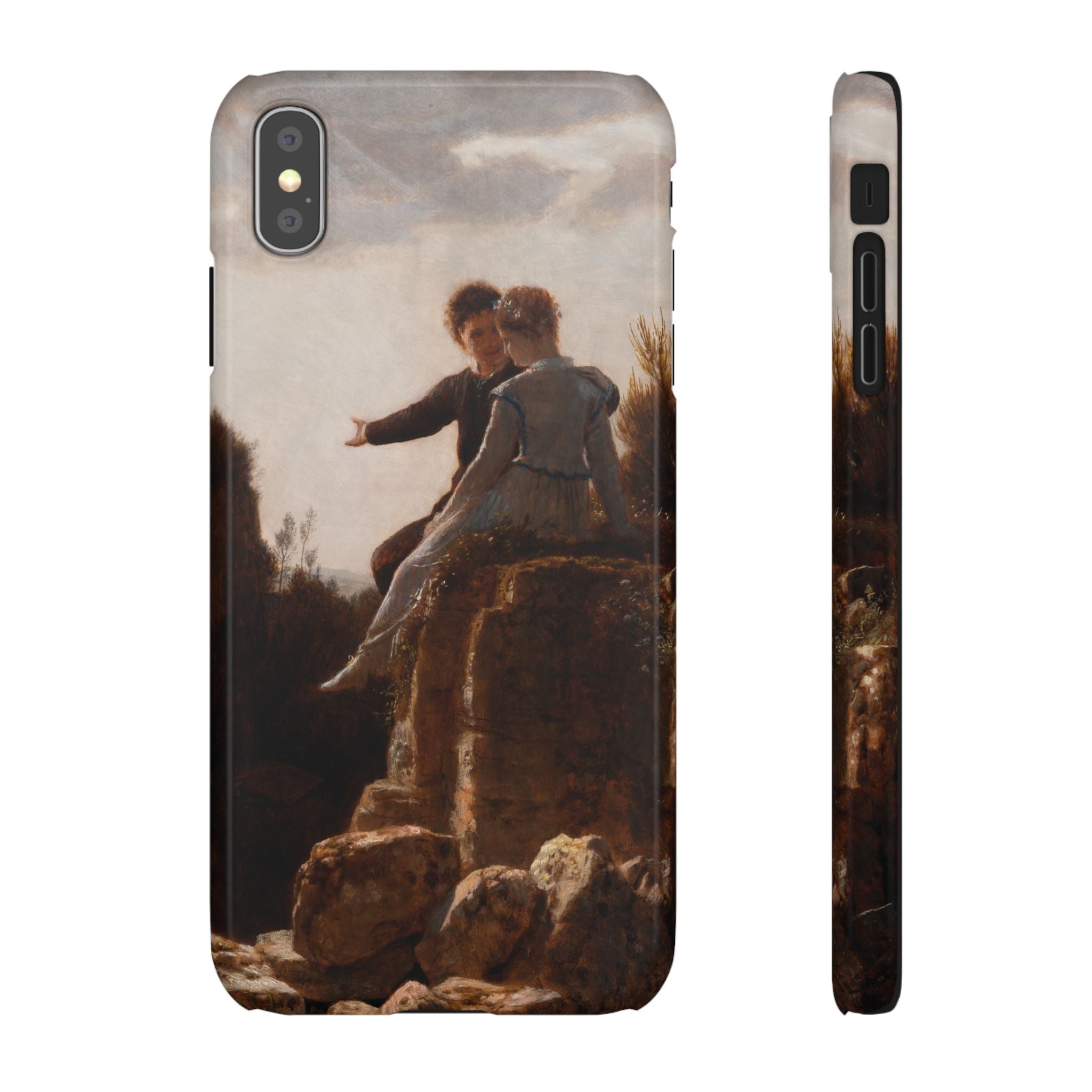 The Honeymoon by Arnold Böcklin - iPhone Slim Case