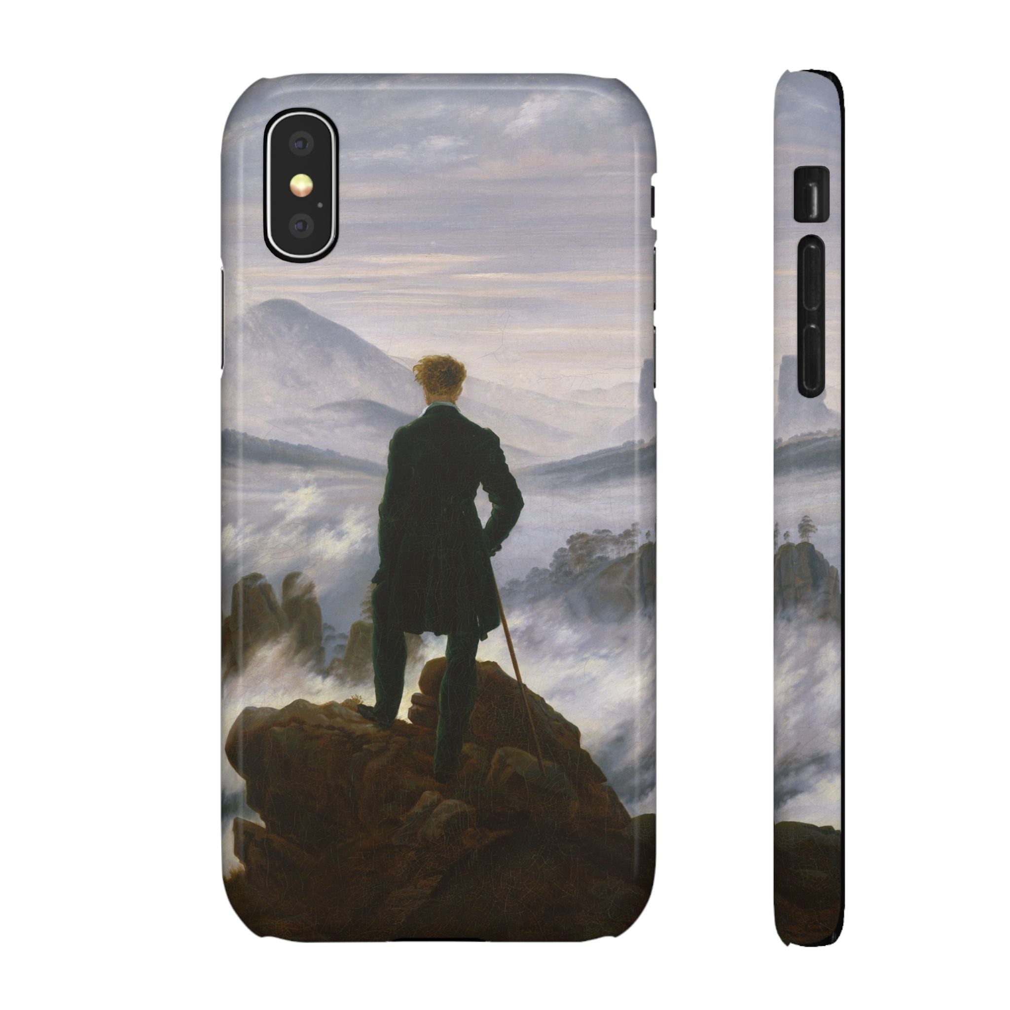 The Wanderer above the Sea of Fog by Caspar David Friedrich - iPhone Slim Case