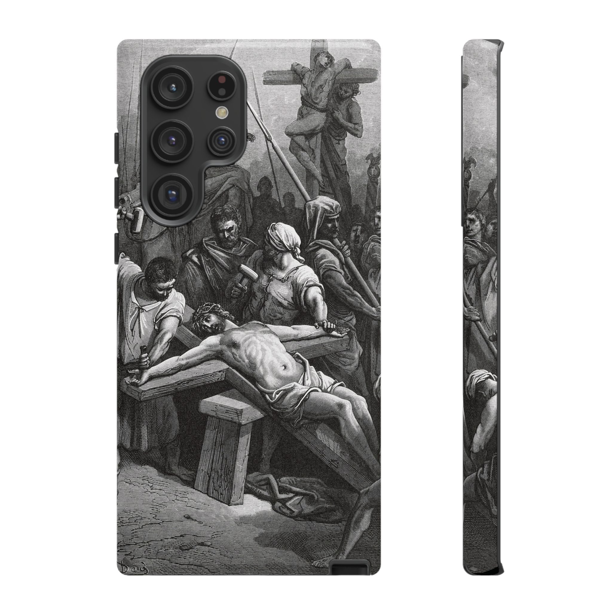 Crucifixion of Jesus by Gustave Doré - Samsung Tough Case