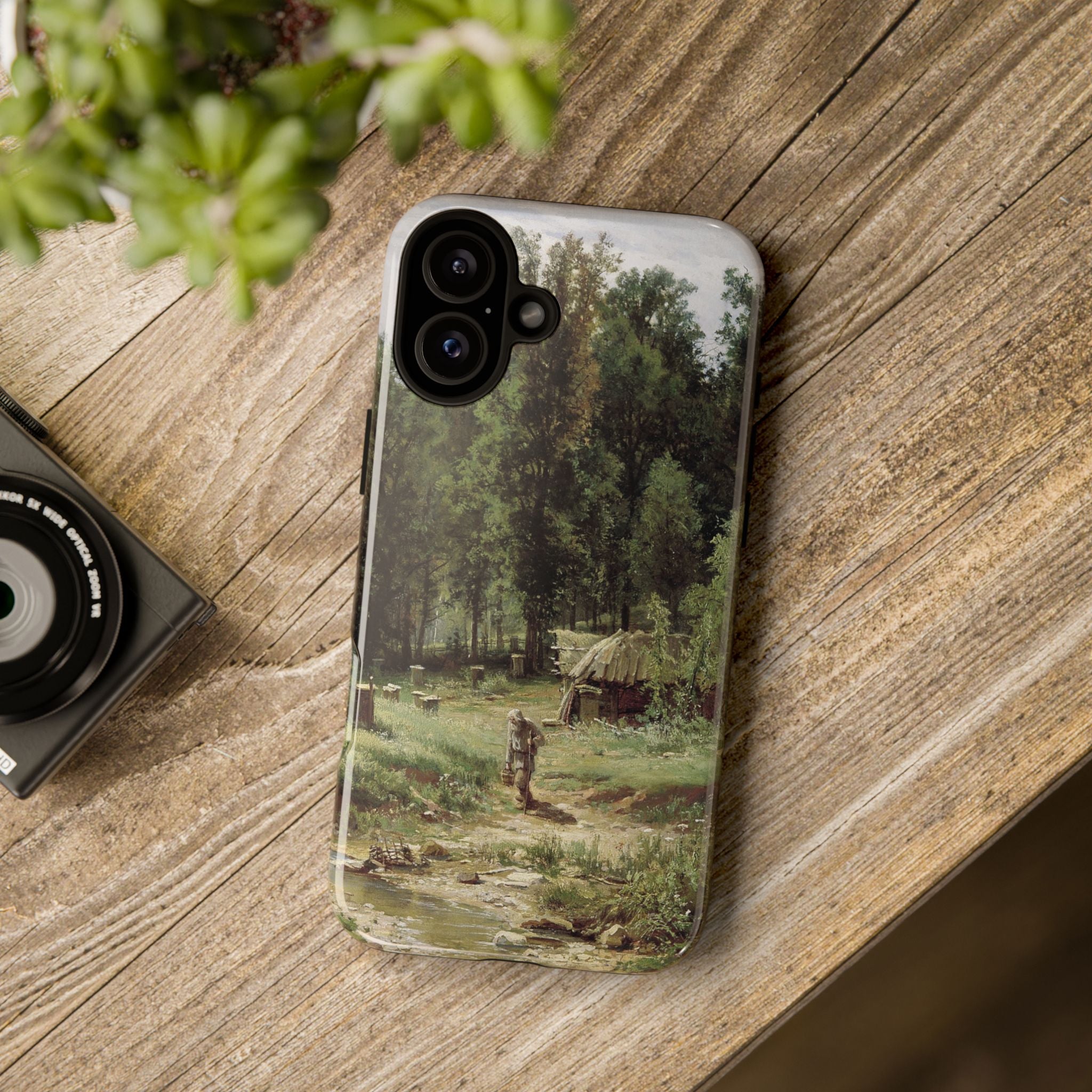 An Apiary in the Forest by Ivan Ivanovich Shishkin - iPhone Tough Case