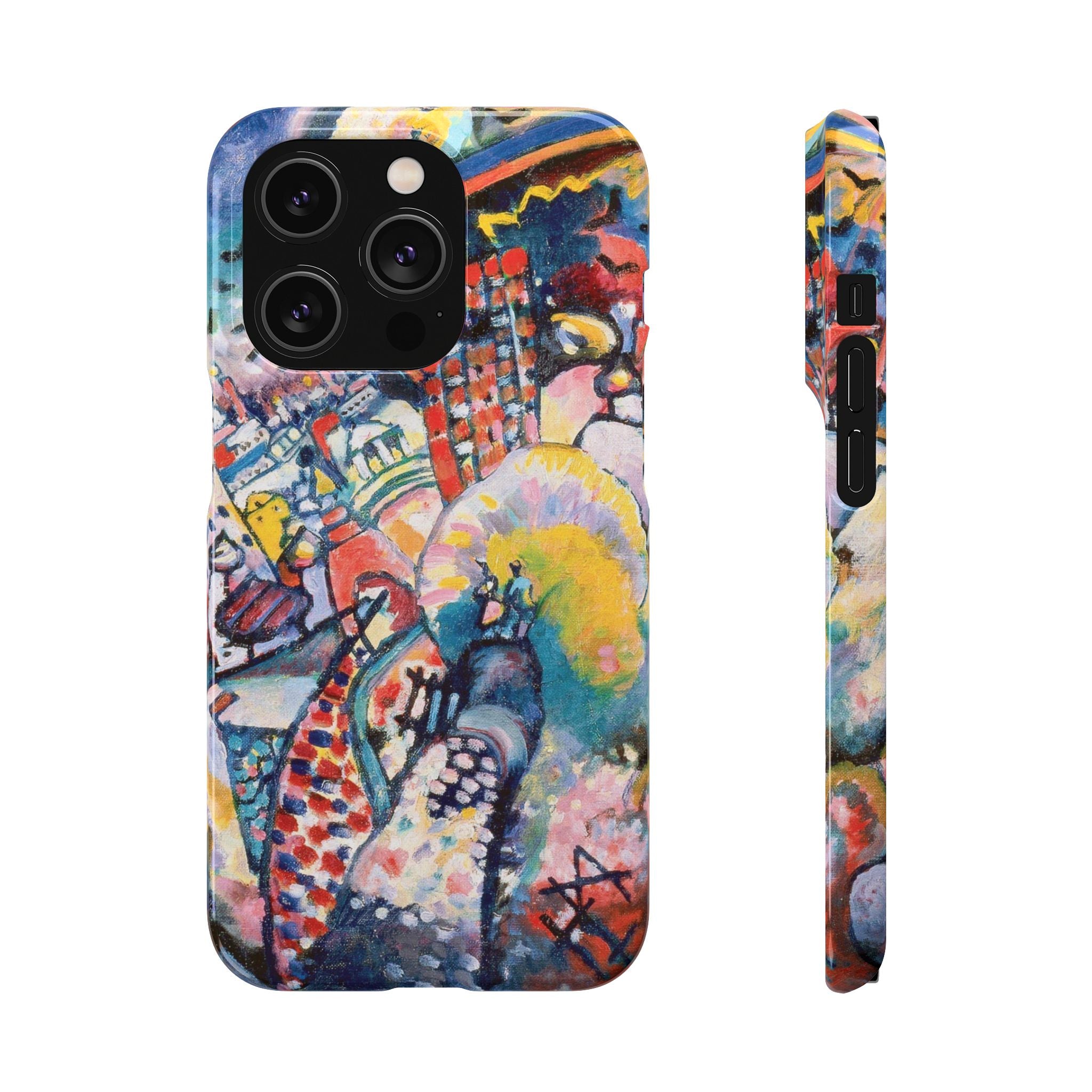 Moscow, Red Square by Vasily Kandinsky - iPhone Slim Case
