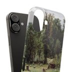 An Apiary in the Forest by Ivan Ivanovich Shishkin - iPhone Slim Case