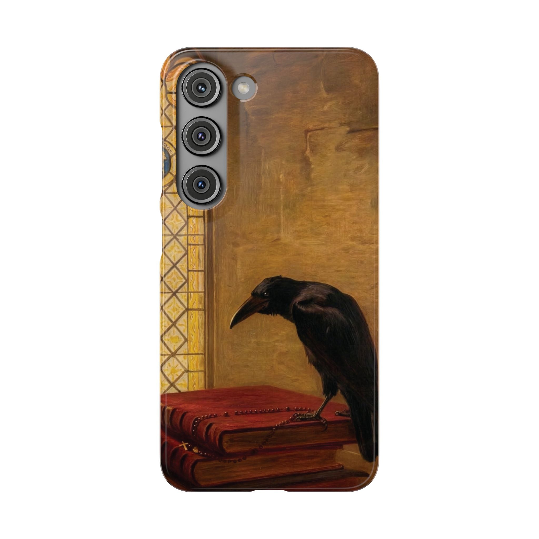A Saint, from Jackdaw of Rheims by Briton Riviere - Samsung Slim Case