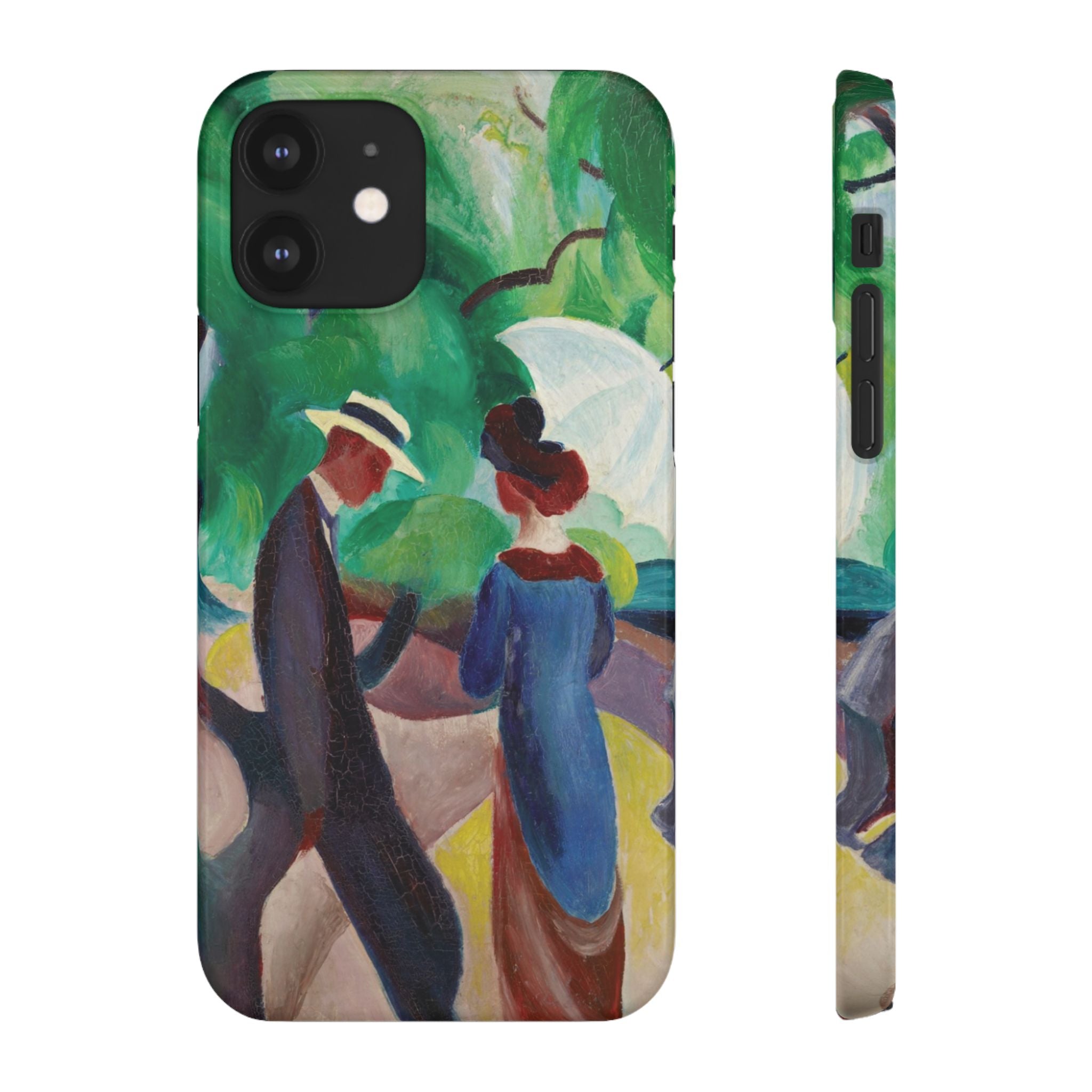 Promenade by August Macke - iPhone Slim Case