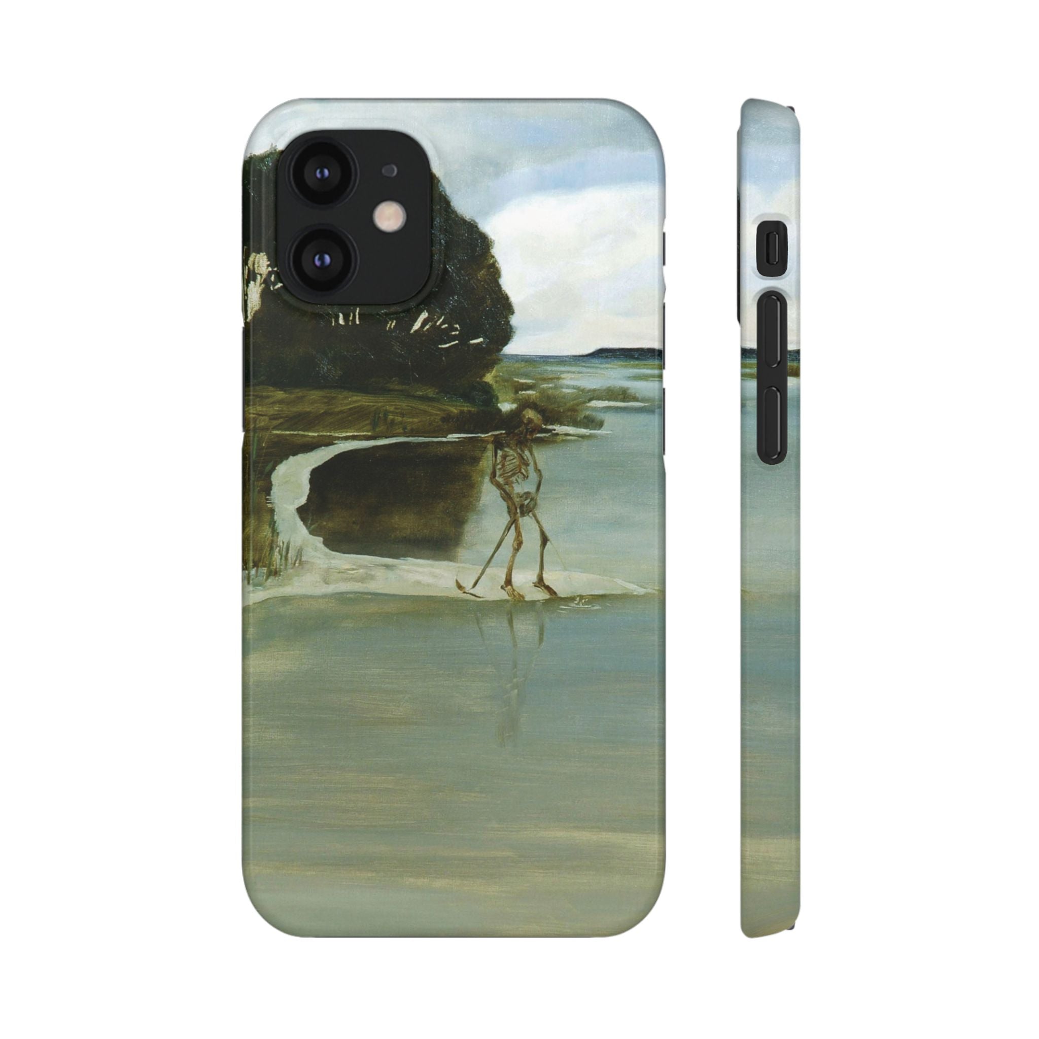 Death Peeing by Max Klinger - iPhone Slim Case
