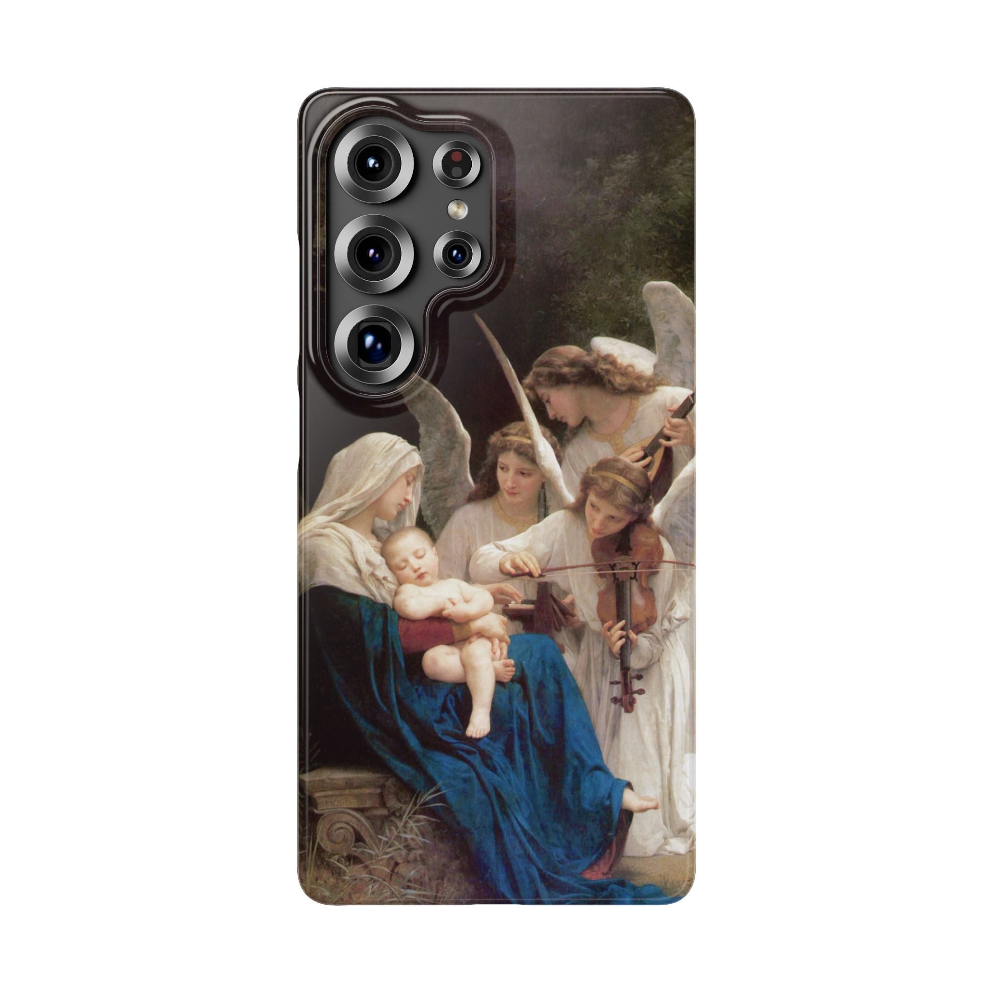 The Virgin of the angels by William-Adolphe Bouguereau - Samsung Slim Case