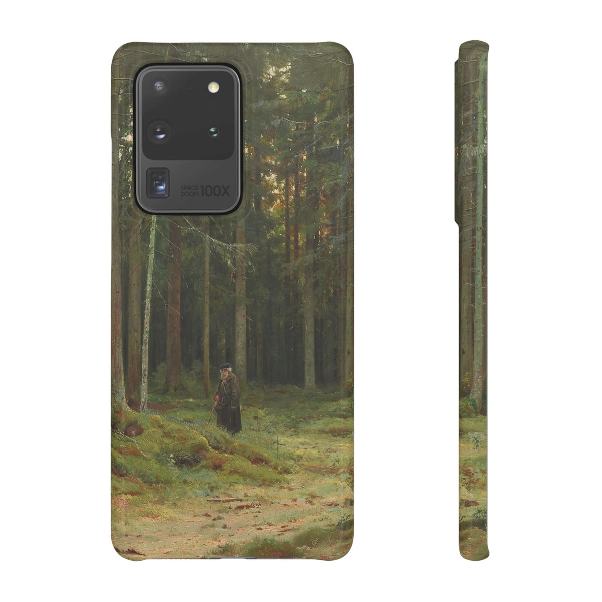In the Forest of Countess Mordvinova Petergof by Ivan Ivanovich Shishkin - Samsung Slim Case