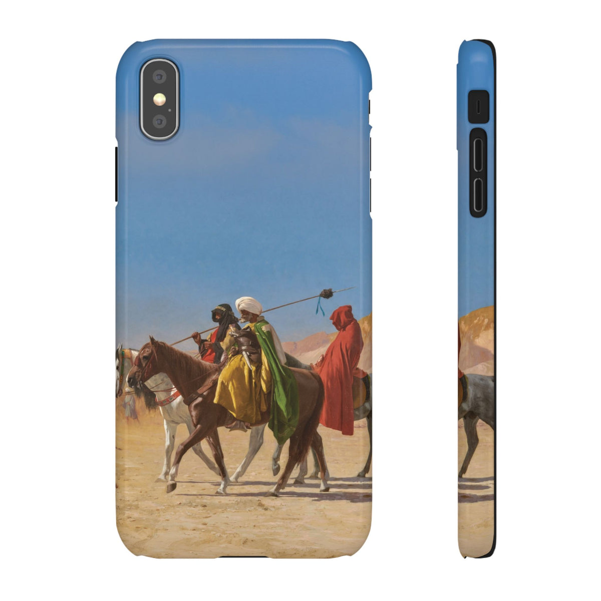 Riders Crossing The Desert by Jean-Leon Gerome - iPhone Slim Case
