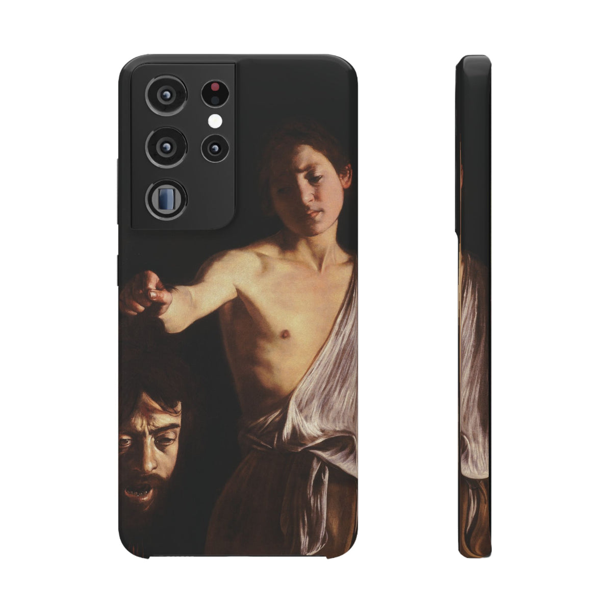 David with the Head of Goliath by Caravaggio - Samsung Slim Case