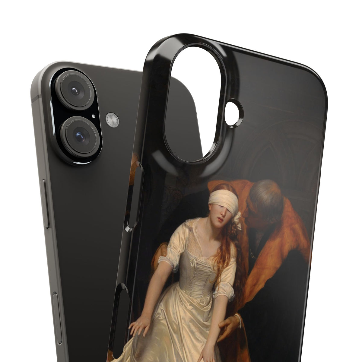 The Execution of Lady Jane Grey by Paul Delaroche - iPhone Slim Case
