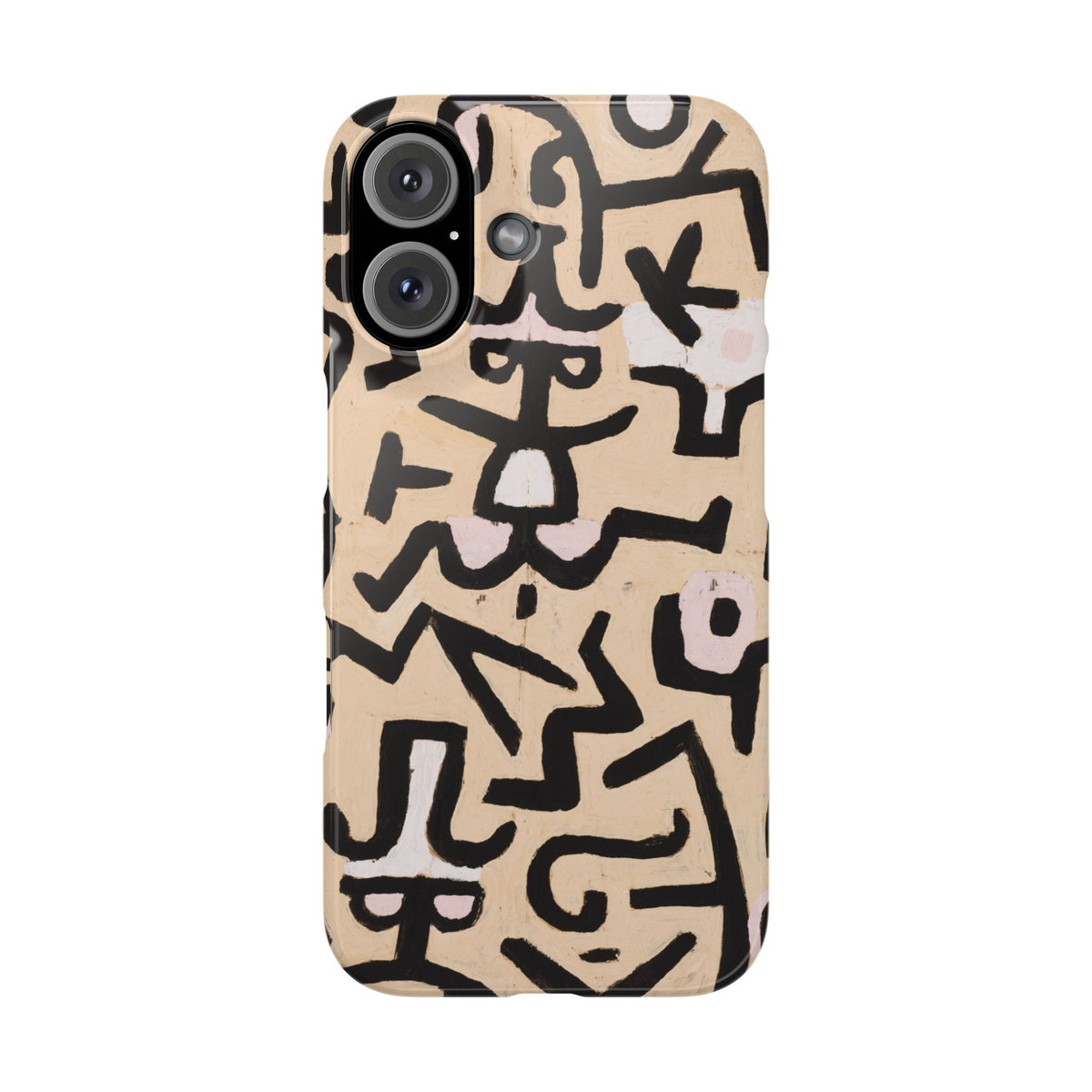 Comedians' Handbill by Paul Klee - iPhone Slim Case