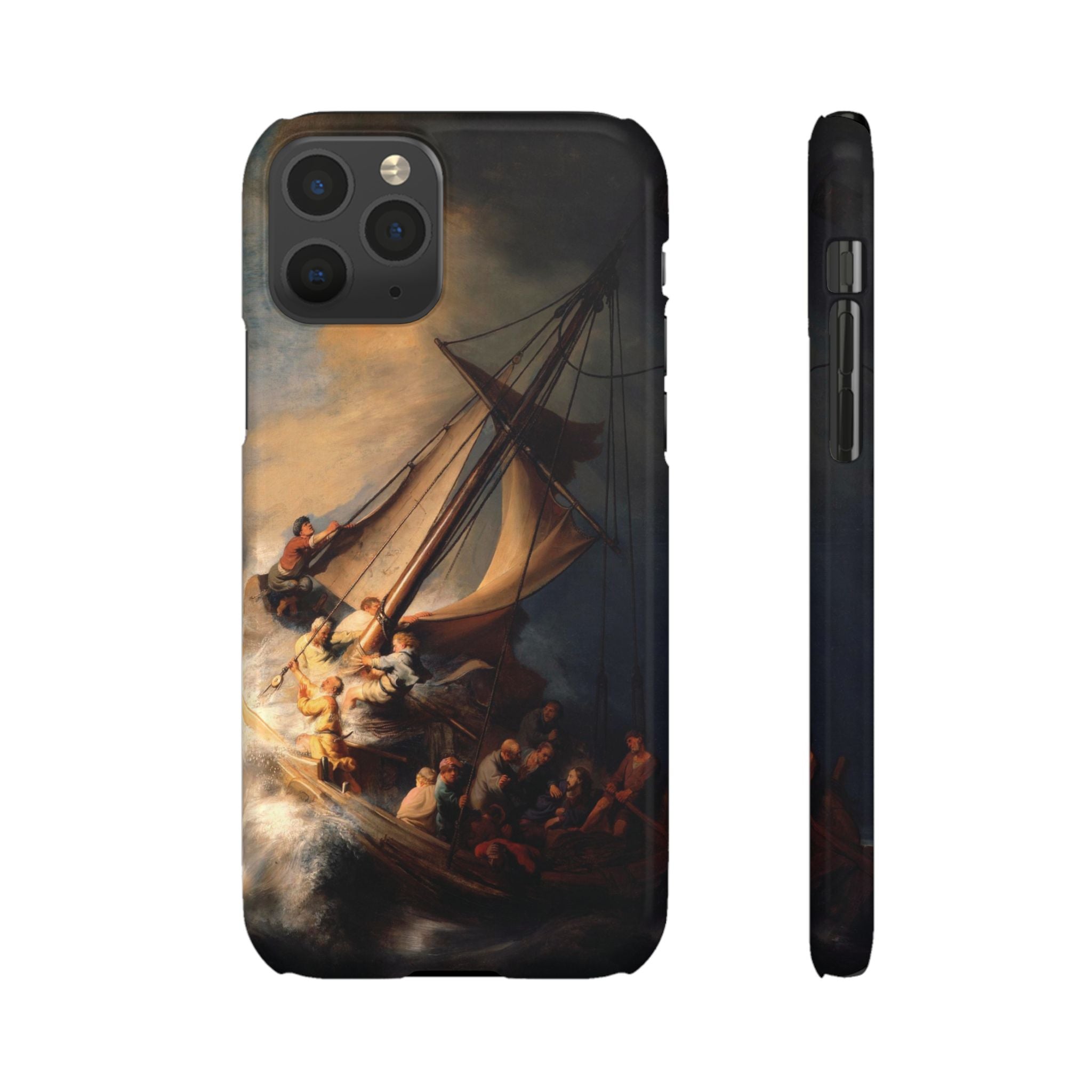 The Storm on the Sea of Galilee by Rembrandt - iPhone Slim Case