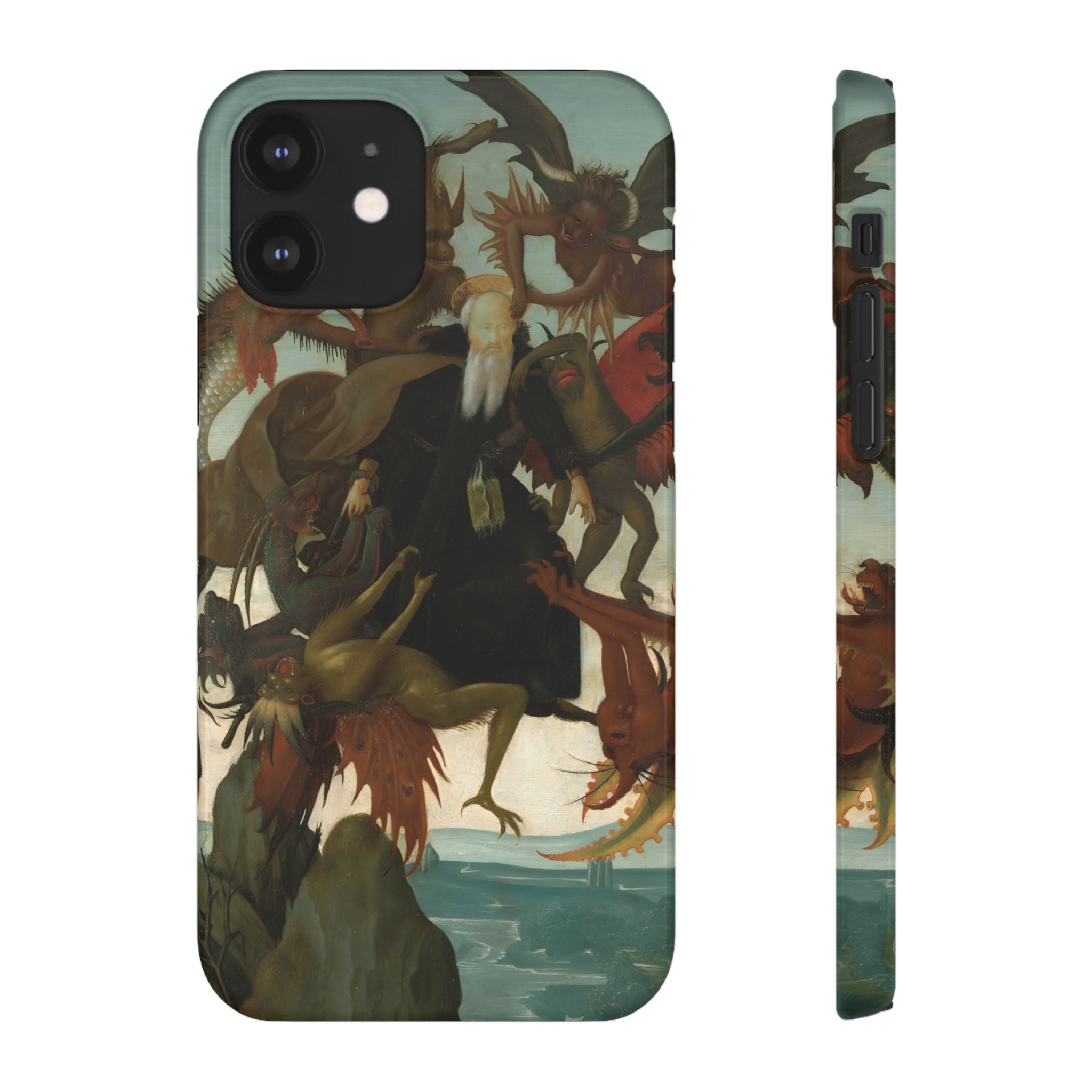 The Torment of Saint Anthony by Michelangelo - iPhone Slim Case