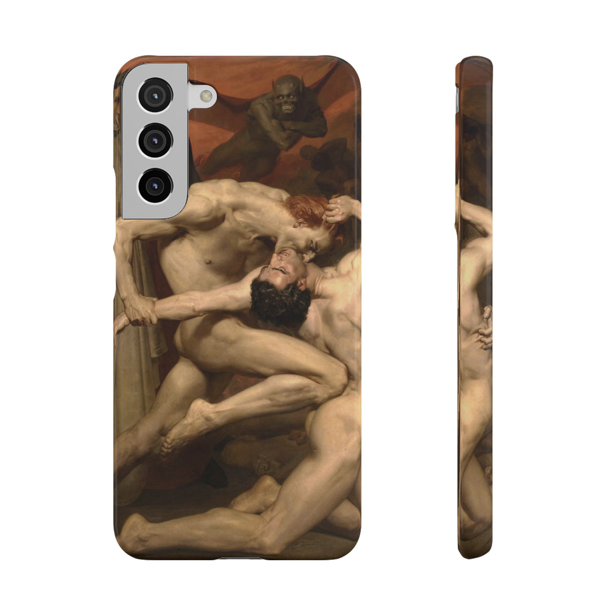 Dante and Virgile by William Bouguereau - Samsung Slim Case