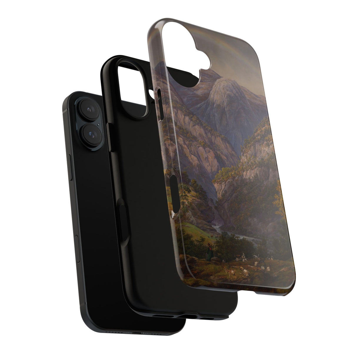 View from Stalheim by Johan Dahl - iPhone Tough Case