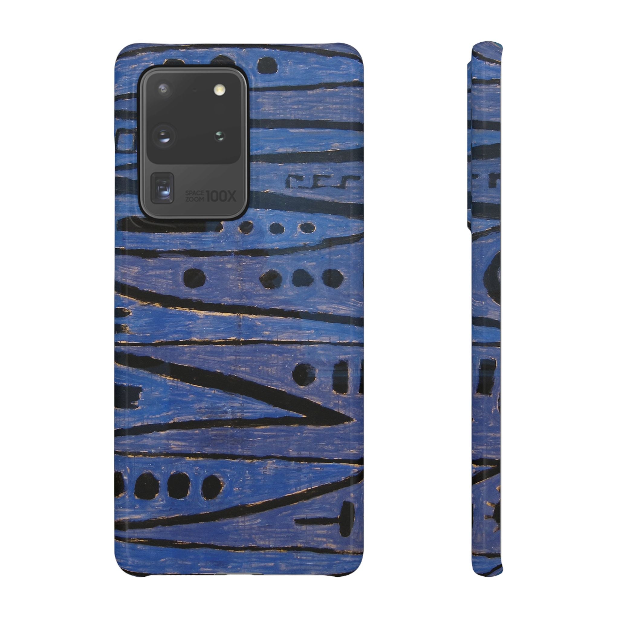 Heroic strokes of the bow by Paul Klee - Samsung Slim Case