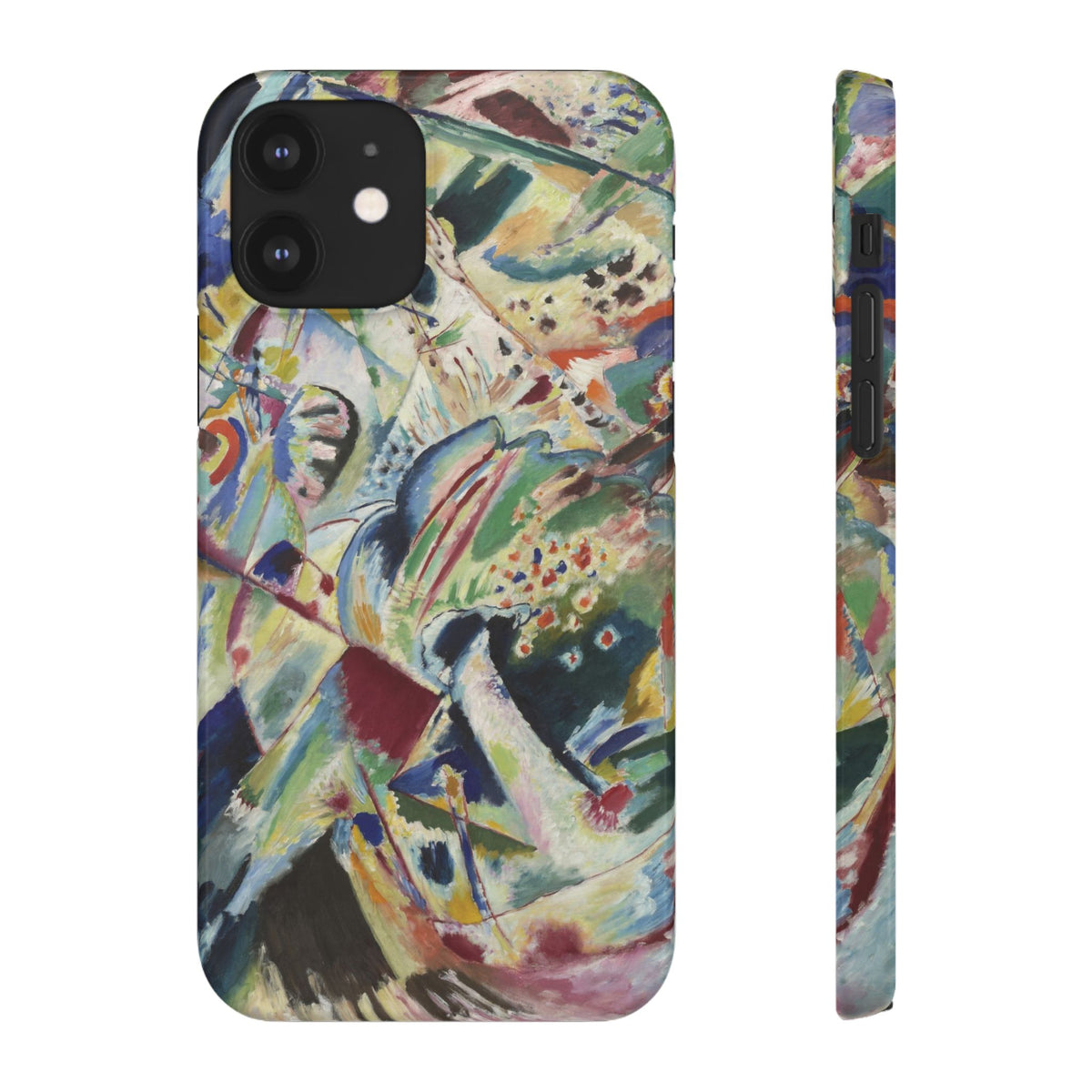 Panel for Edwin R. Campbell No. 4 by Vasily Kandinsky - iPhone Slim Case