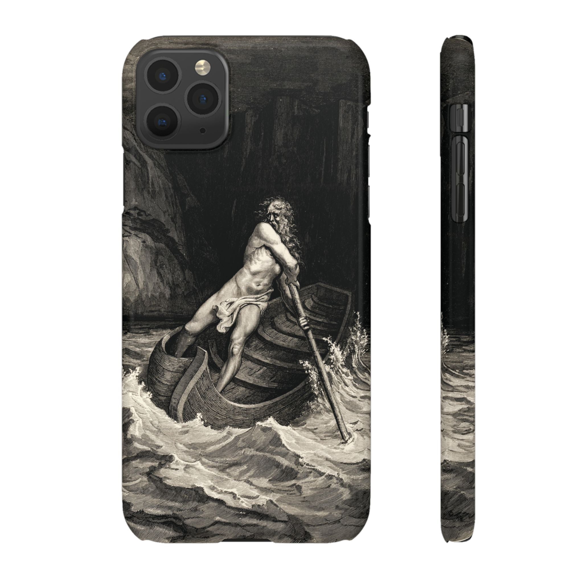 Canto III - Charon by Gustave Doré - iPhone Slim Case