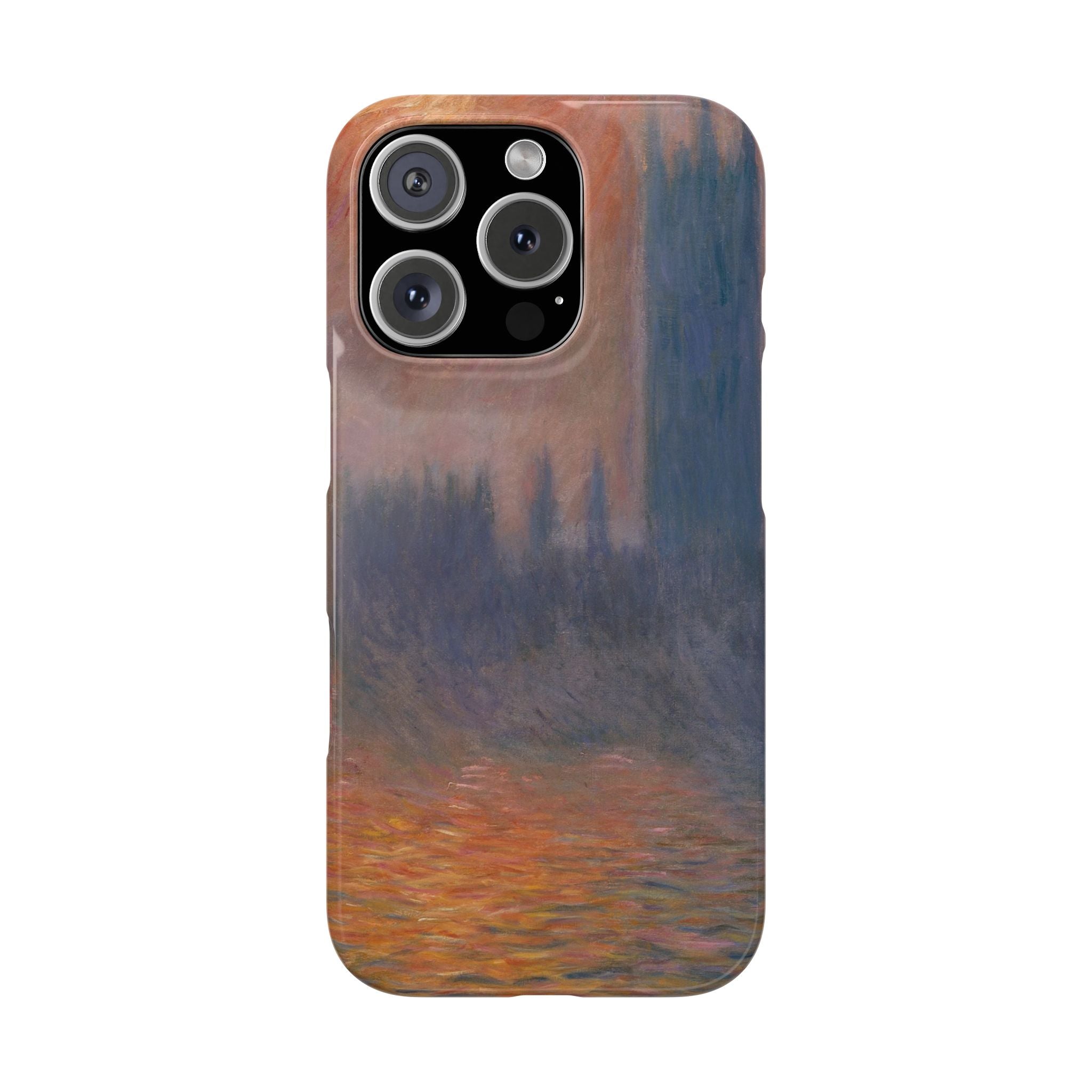 The Houses of Parliament Sunset by Claude Monet - iPhone Slim Case