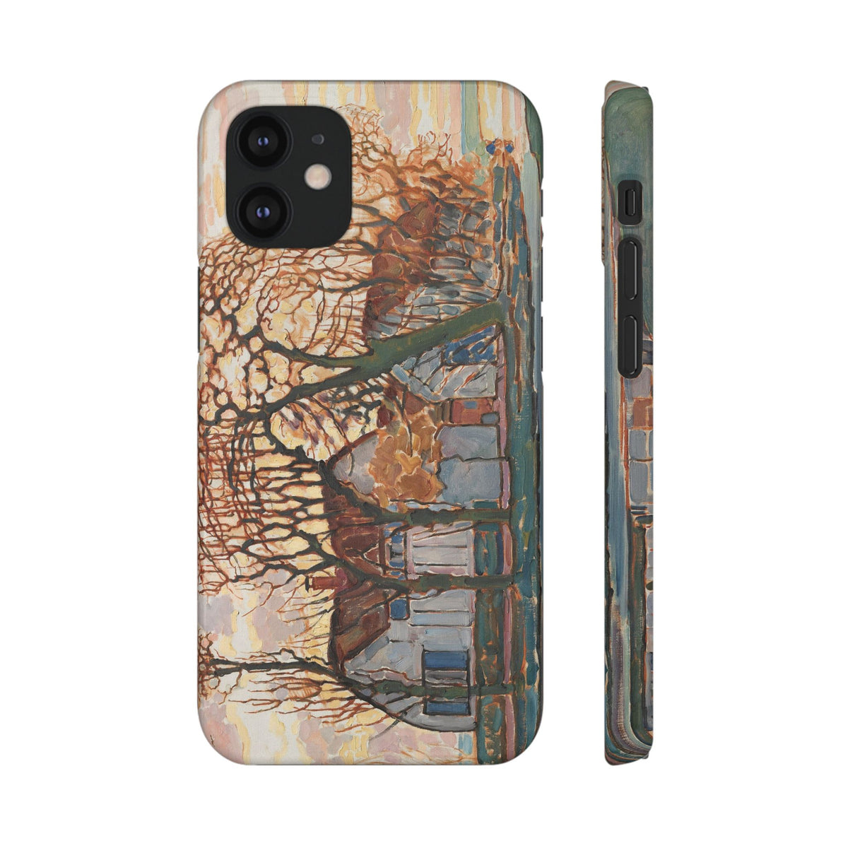 Farm near Duivendrecht by Piet Mondrian - iPhone Slim Case