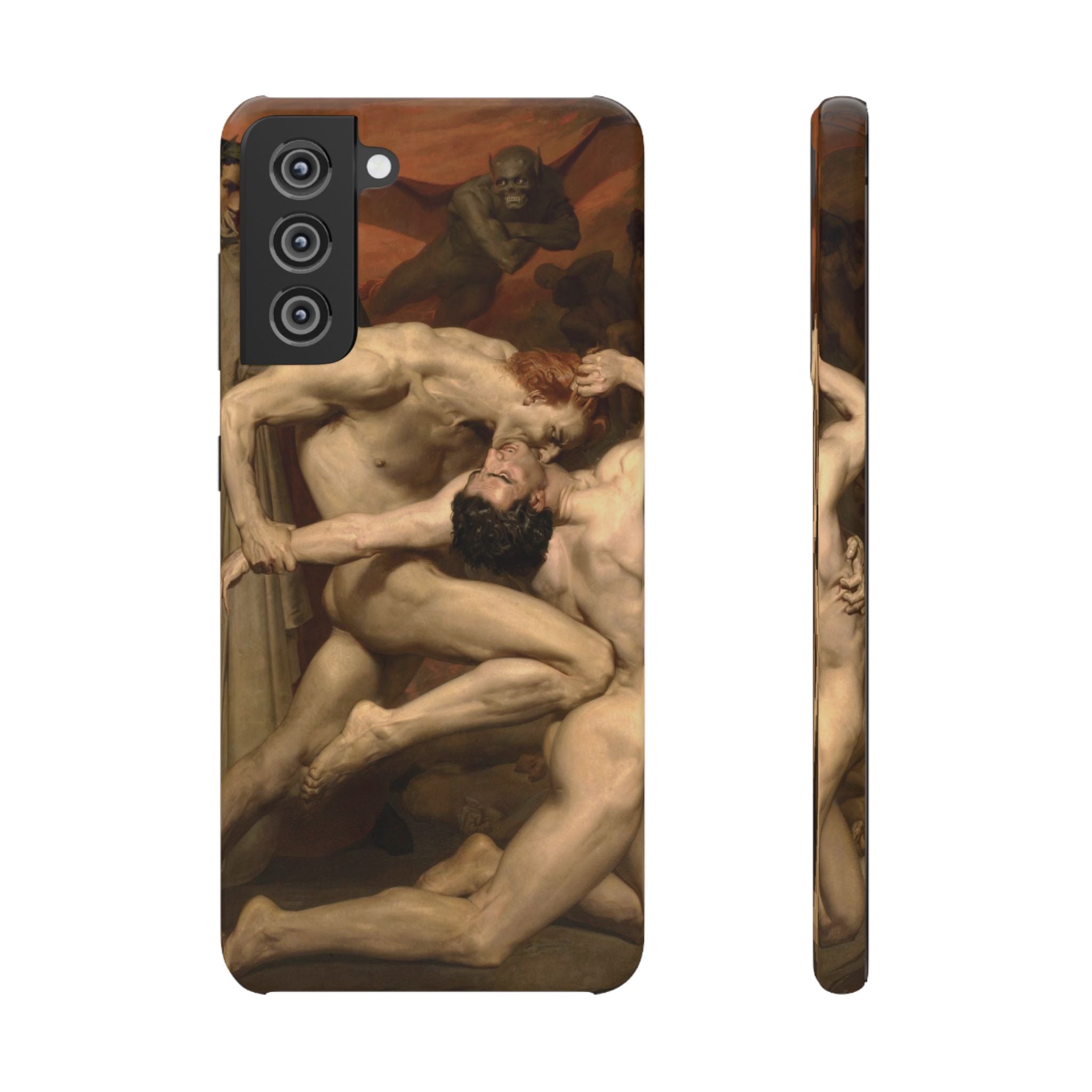 Dante and Virgile by William Bouguereau - Samsung Slim Case